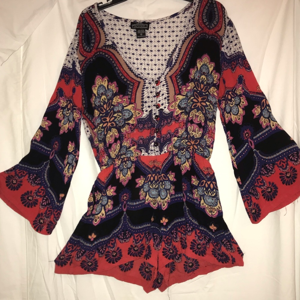 colorful romper